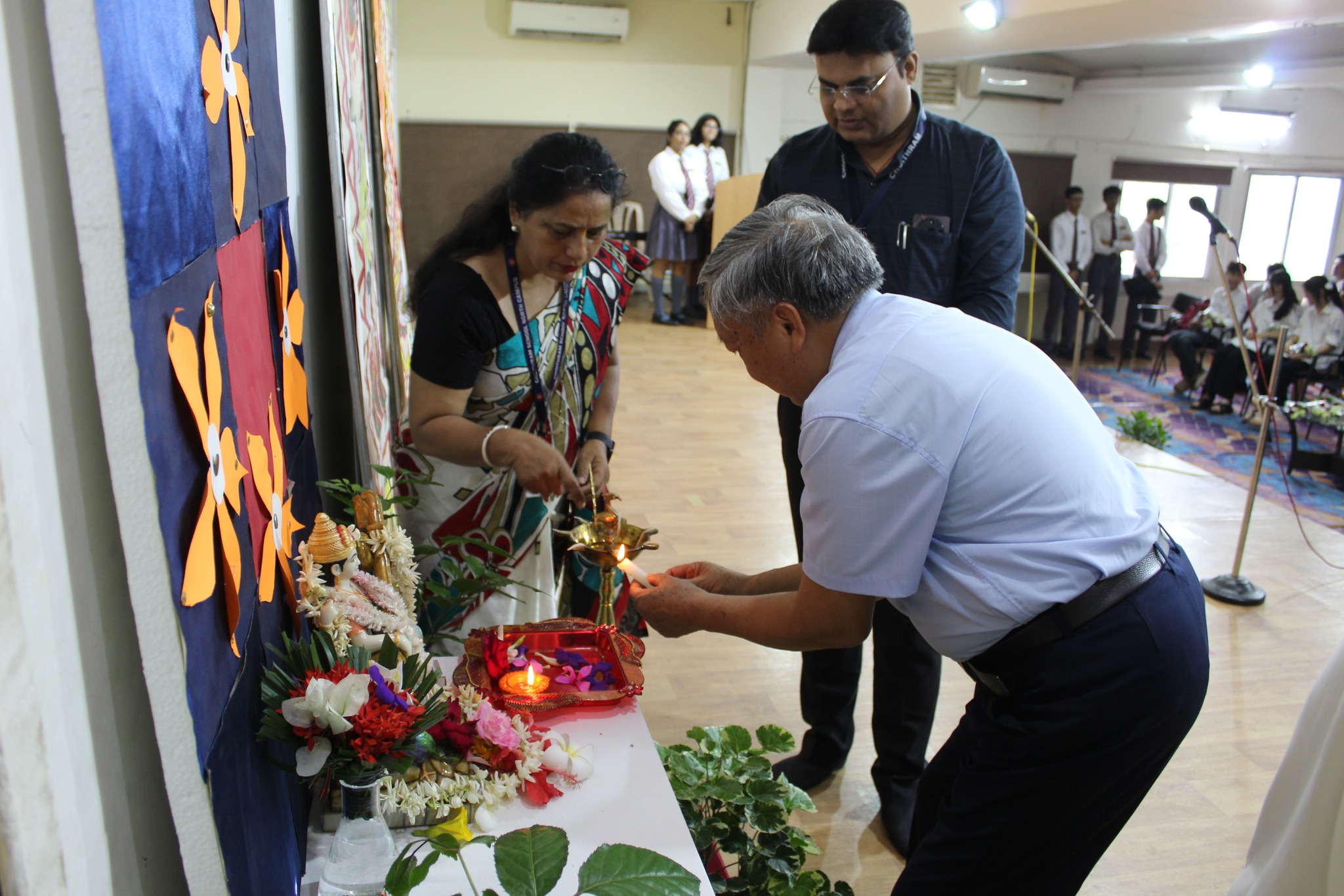 CSNC - Worshipped Mata Saraswati - at events
