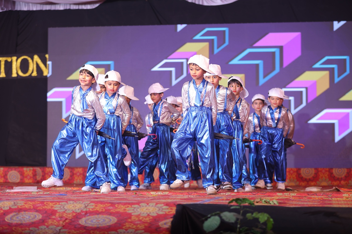 CSNC students performing cultural dance at Annual Function